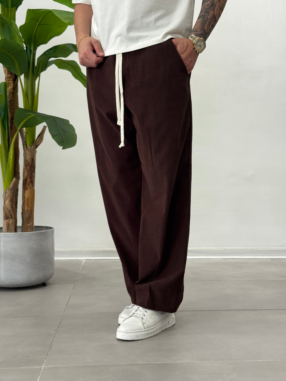Wawe Wide Leg Trousers 