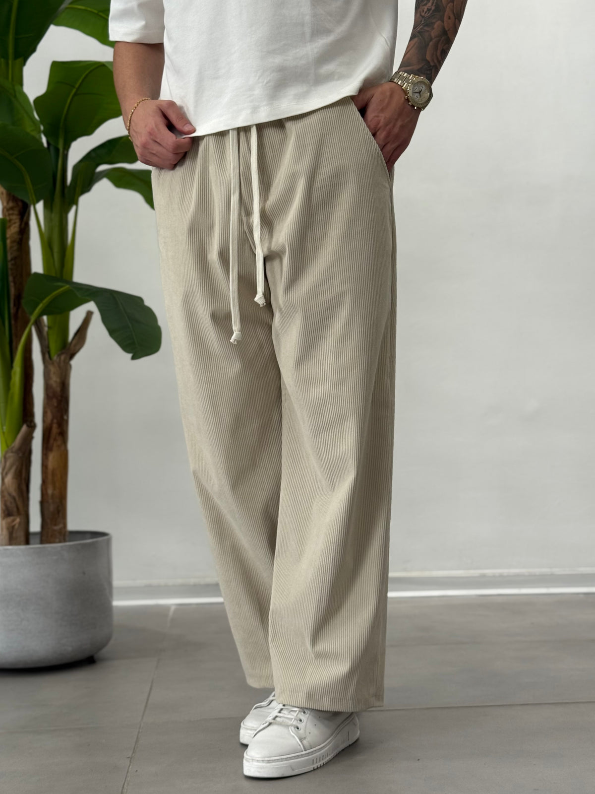 Wawe Wide Leg Trousers 