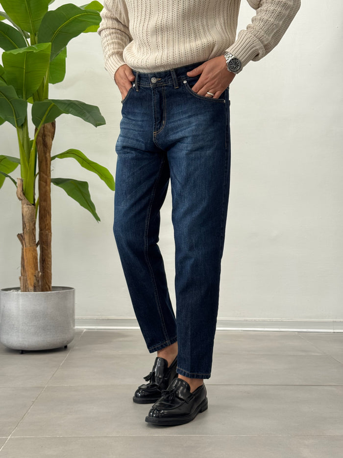 Jeans Blu Braga - Carrot Fit