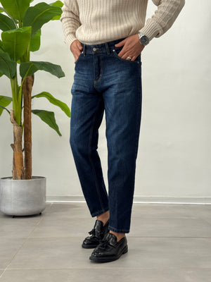 Jeans Blu Braga - Carrot Fit