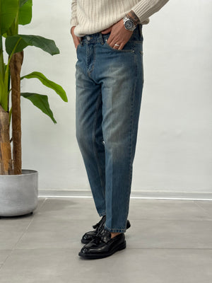 Jeans Azzurro Ronda - Carrot Fit