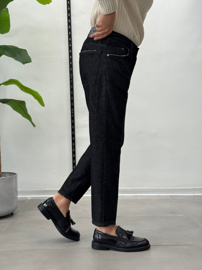 Jeans Nero Zamora - Carrot Fit