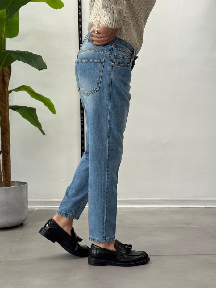 Jeans Azzurro Reus - Carrot Fit
