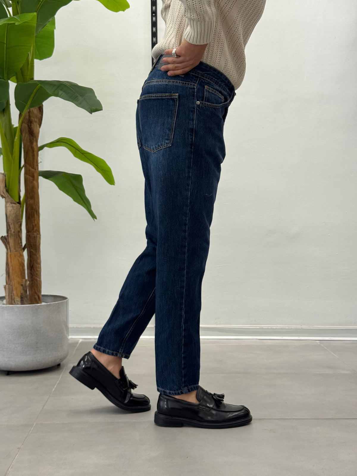 Jeans Blu Roma - Carrot Fit
