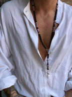 Collana Rosario di perle Lilla - FLAG STORE