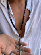 Collana Rosario di perle Lilla - FLAG STORE