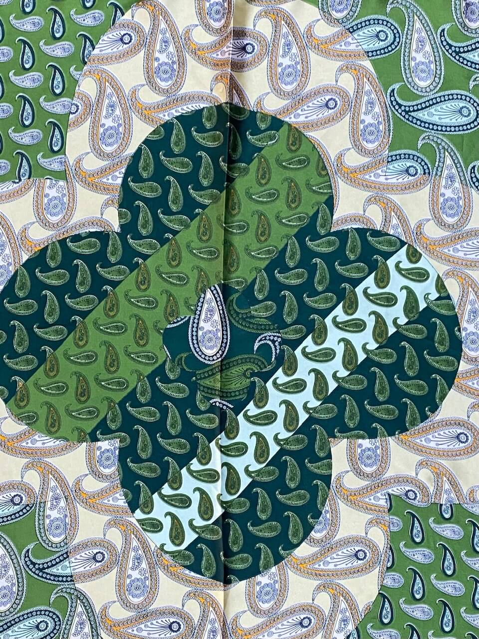 Foulard uomo verde smeraldo - Flag Store