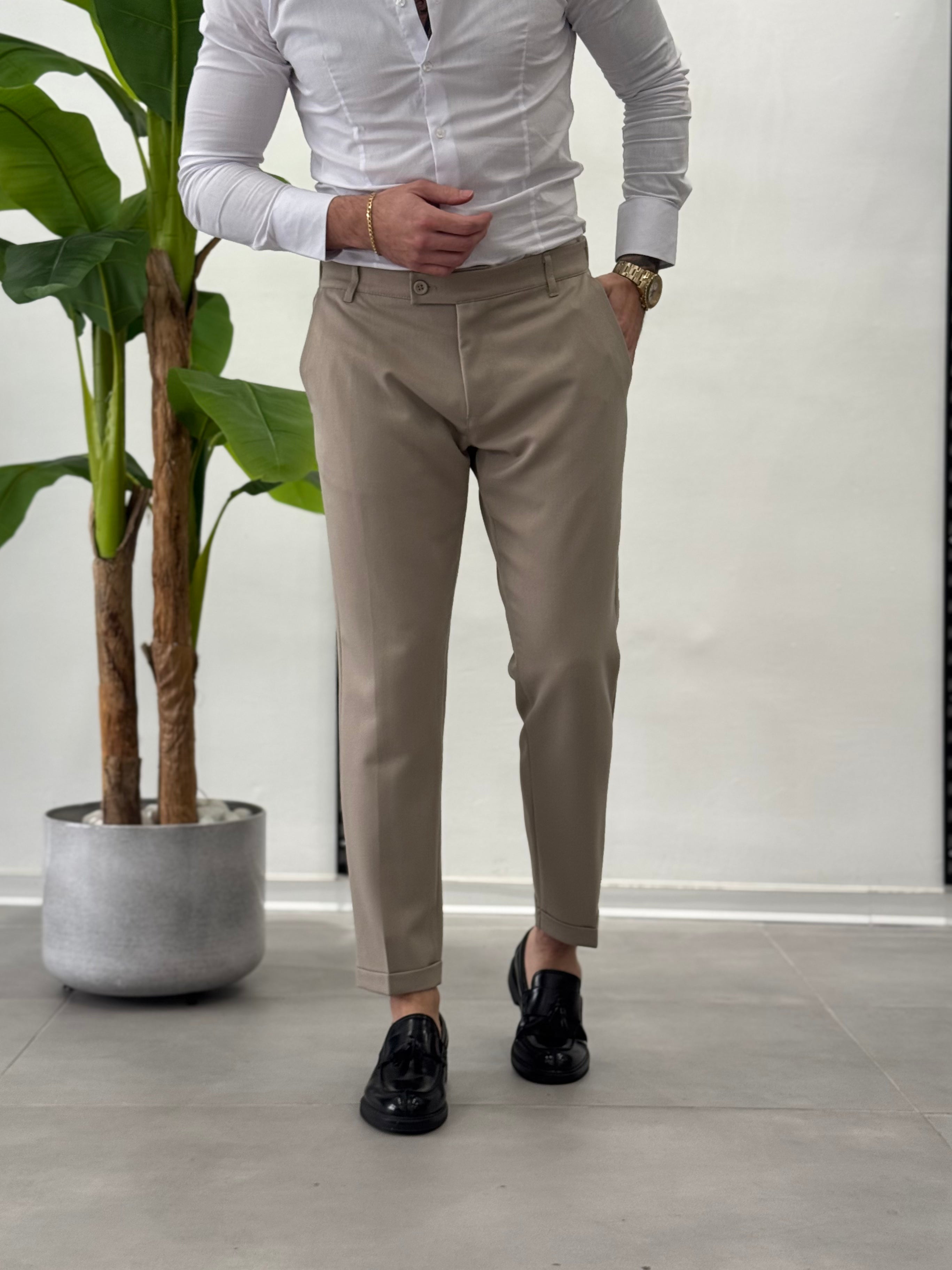 Pantalone Montecarlo - Beige
