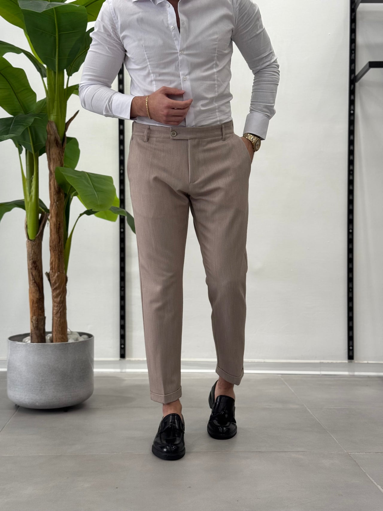 Pantalone Montecarlo - Champagne