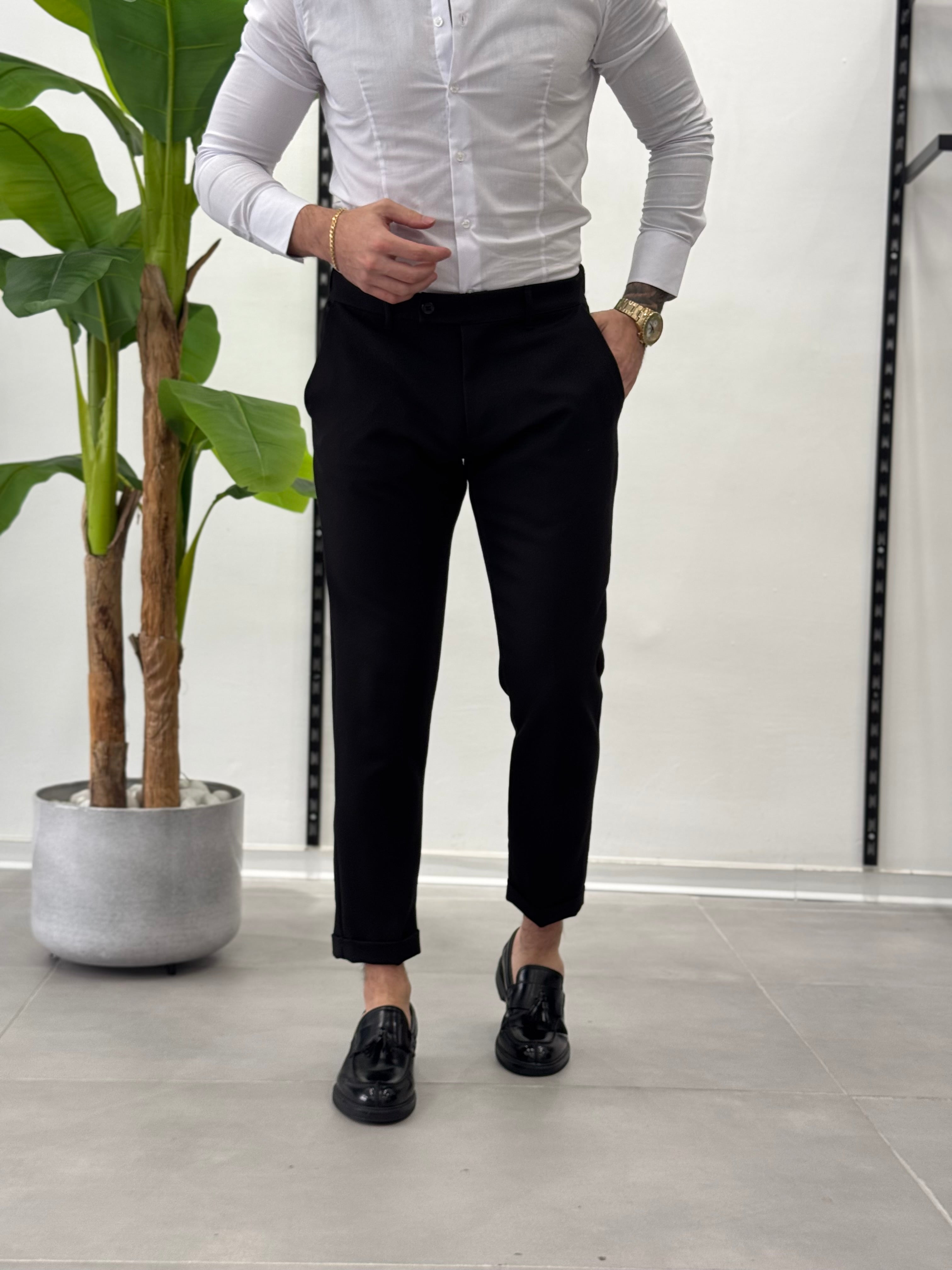 Pantalone Montecarlo - Nero