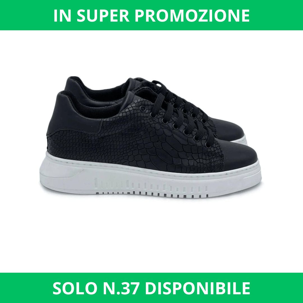 Sneakers cocco nera suola army - FLAG STORE