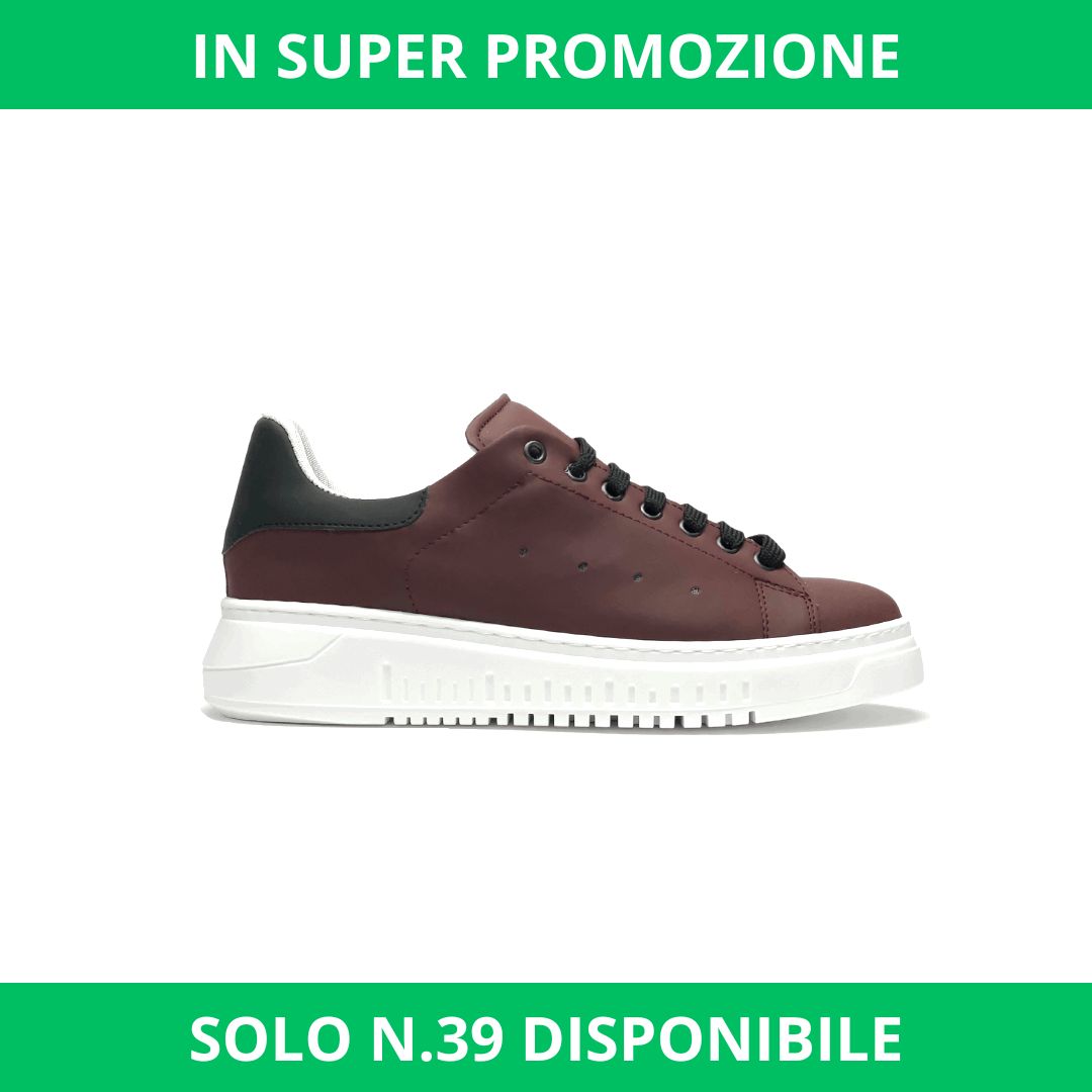 Sneakers suola army bordeaux - FLAG STORE