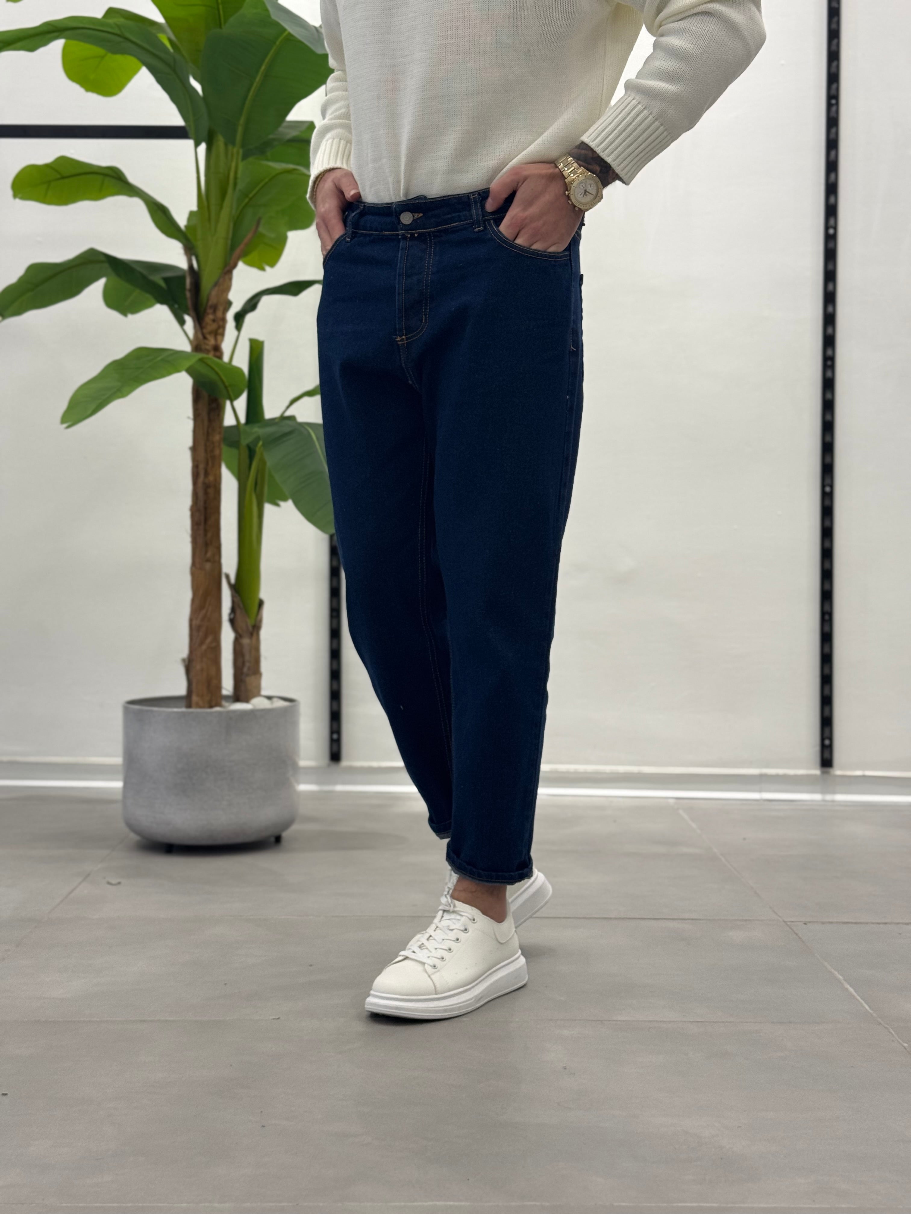 Jeans Blu Scuro Boston - Regular Fit