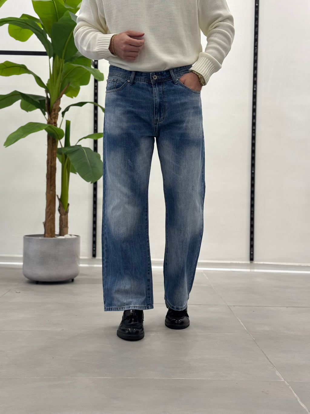 Jeans Blu Sfumato Rebel