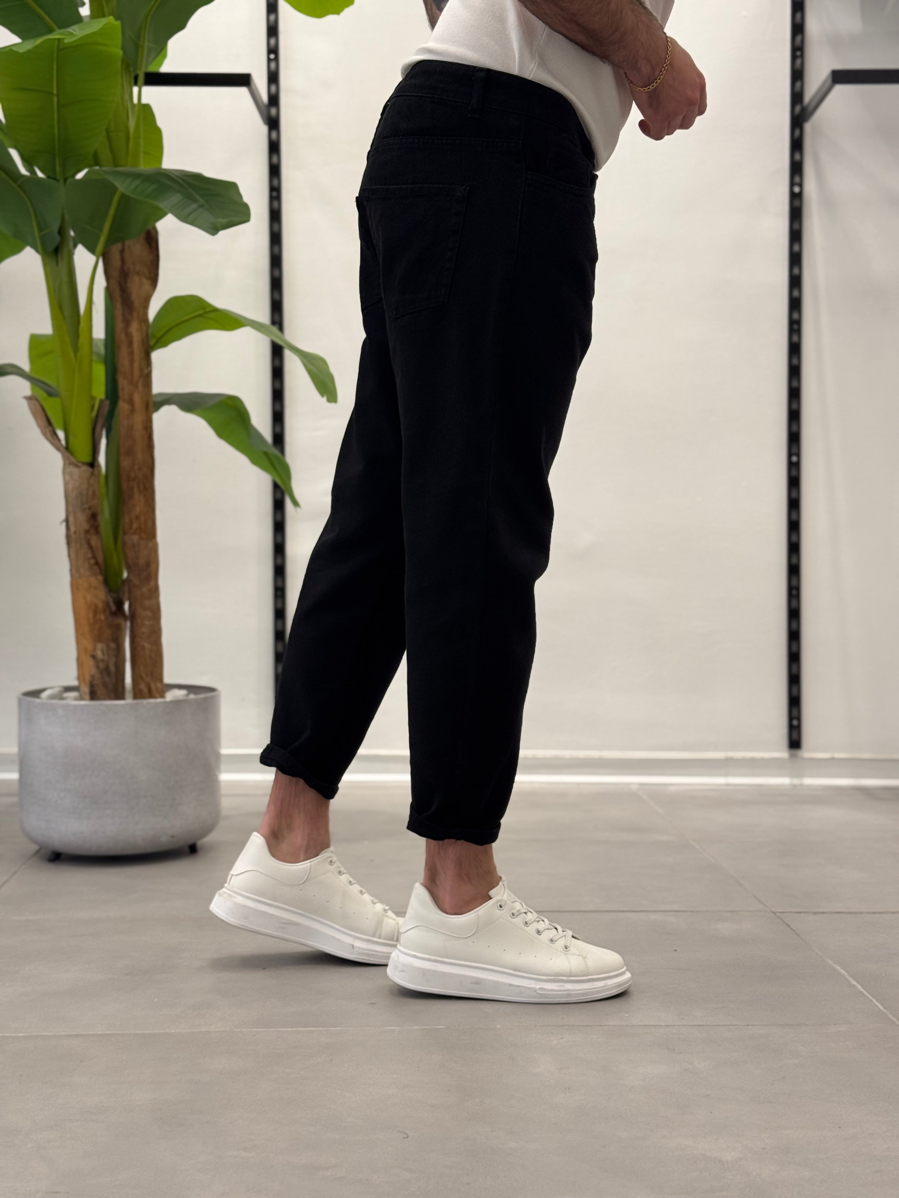 Jeans Nero Boston - Regular Fit