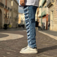 Thumbnail for Jeans azzurro ripped - FLAG STORE