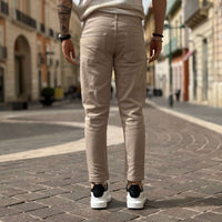 Thumbnail for Jeans beige slim fit - FLAG STORE