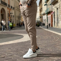 Thumbnail for Jeans beige slim fit - FLAG STORE