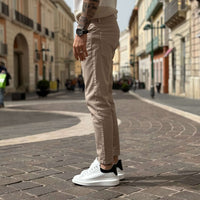 Thumbnail for Jeans beige slim fit - FLAG STORE