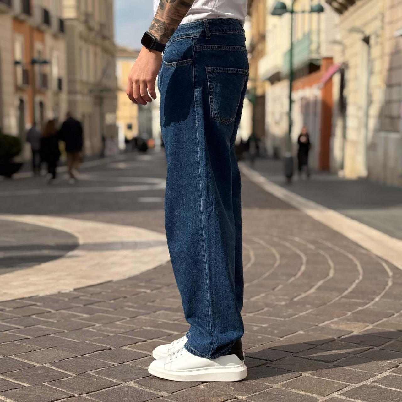 Jeans blu baggy fit - FLAG STORE