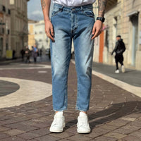 Thumbnail for Jeans blu slavato Bale regular  fit - FLAG STORE