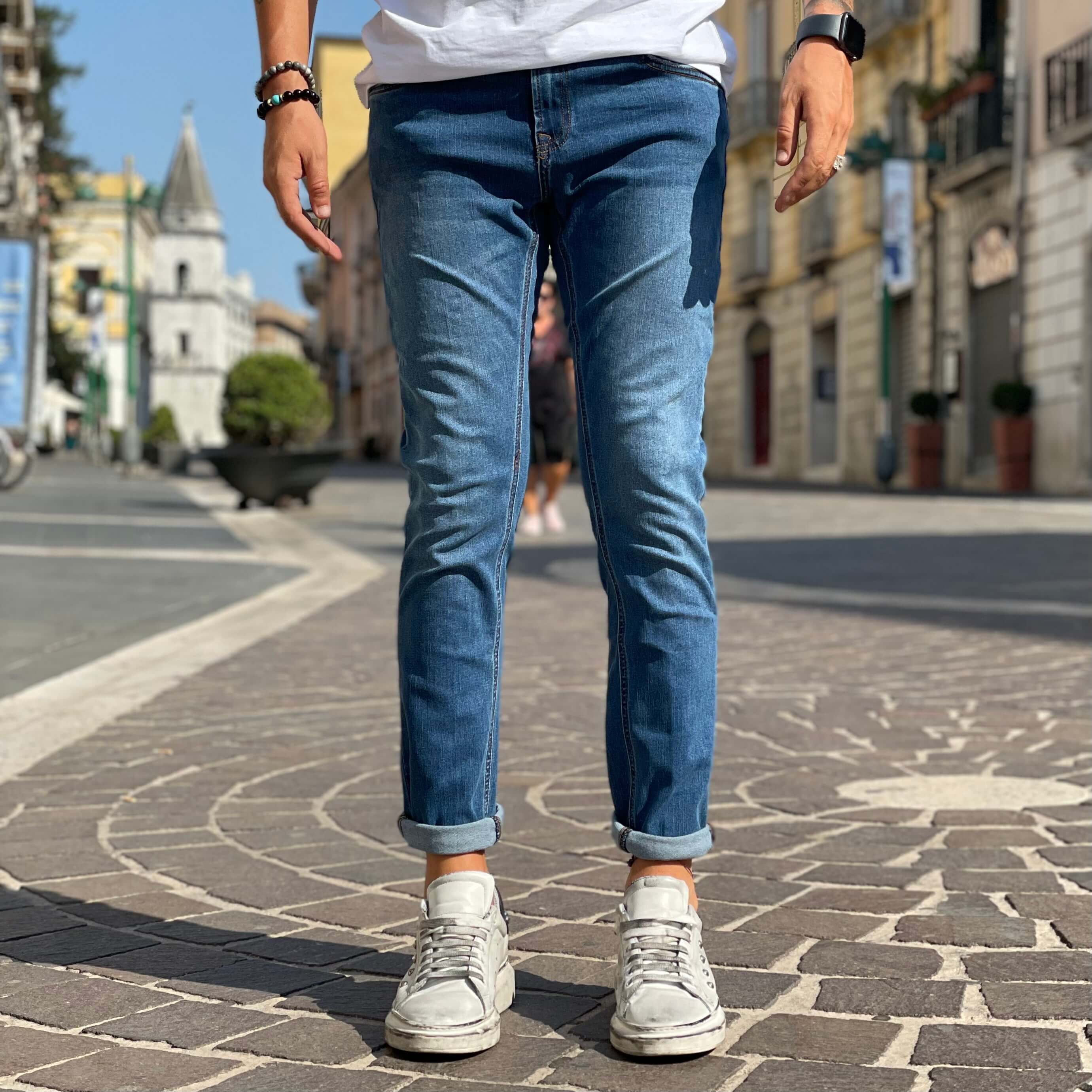 Jeans blu slim 2.0 - FLAG STORE