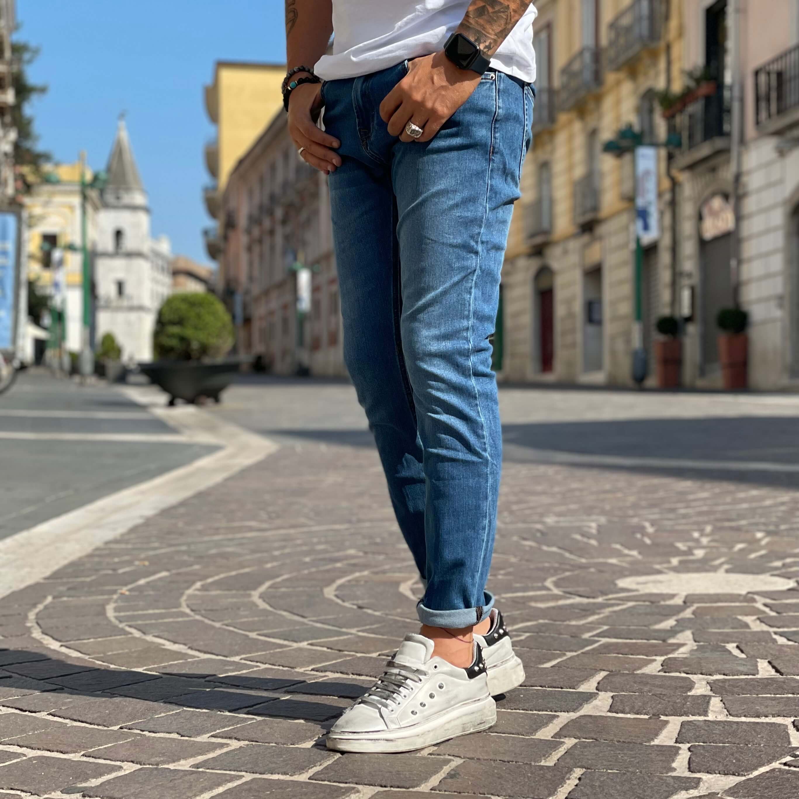 Jeans blu slim 2.0 - FLAG STORE