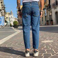 Thumbnail for Jeans blu strappi piccoli  - FLAG STORE