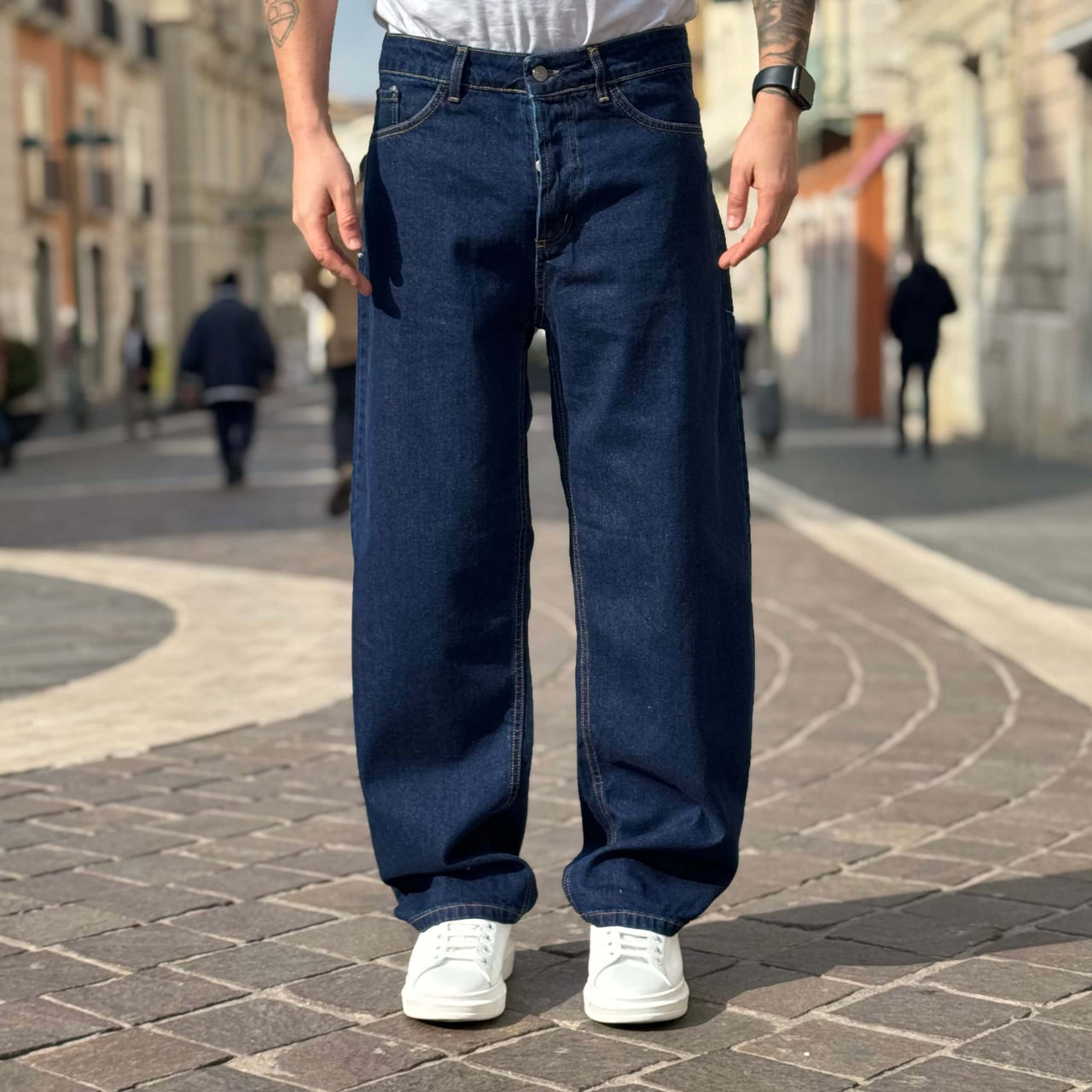 Jeans blu zero baggy fit 2.0 - FLAG STORE