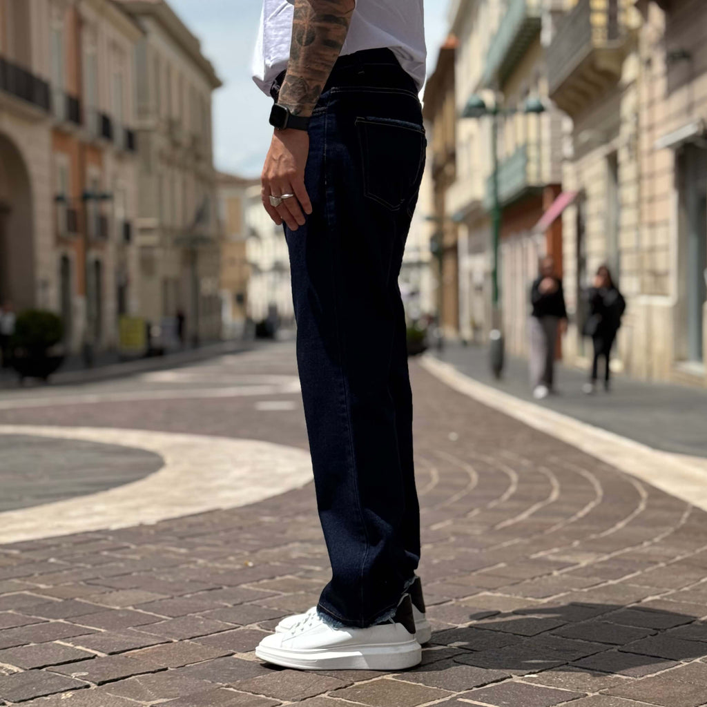 Jeans blu zero baggy fit 3.0 - FLAG STORE