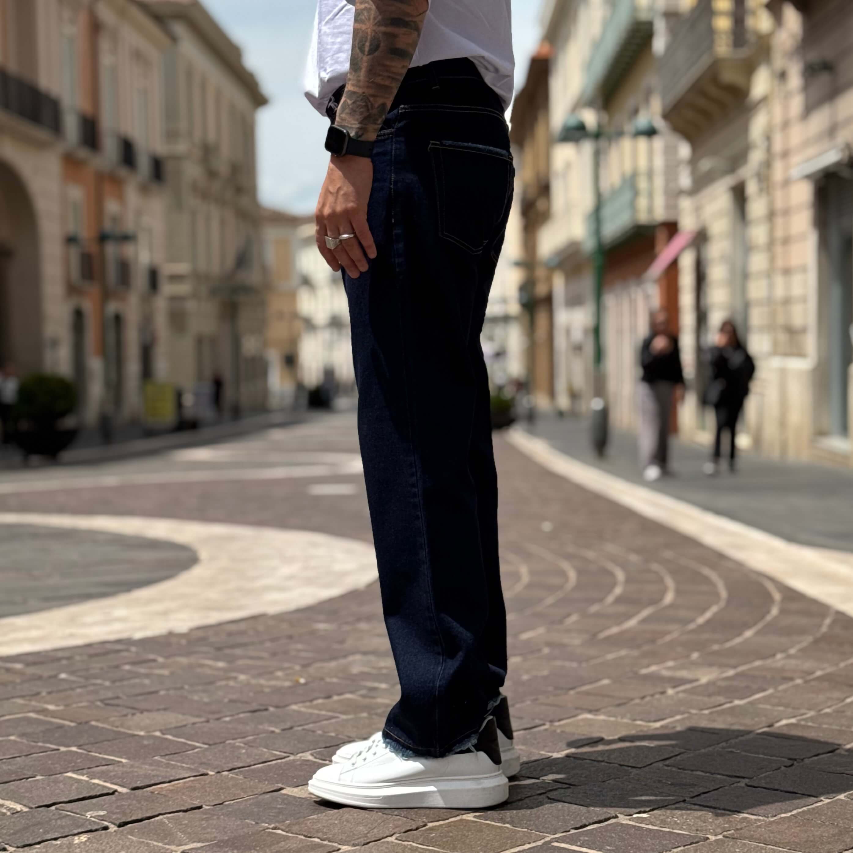 Jeans blu zero baggy fit 3.0 - FLAG STORE