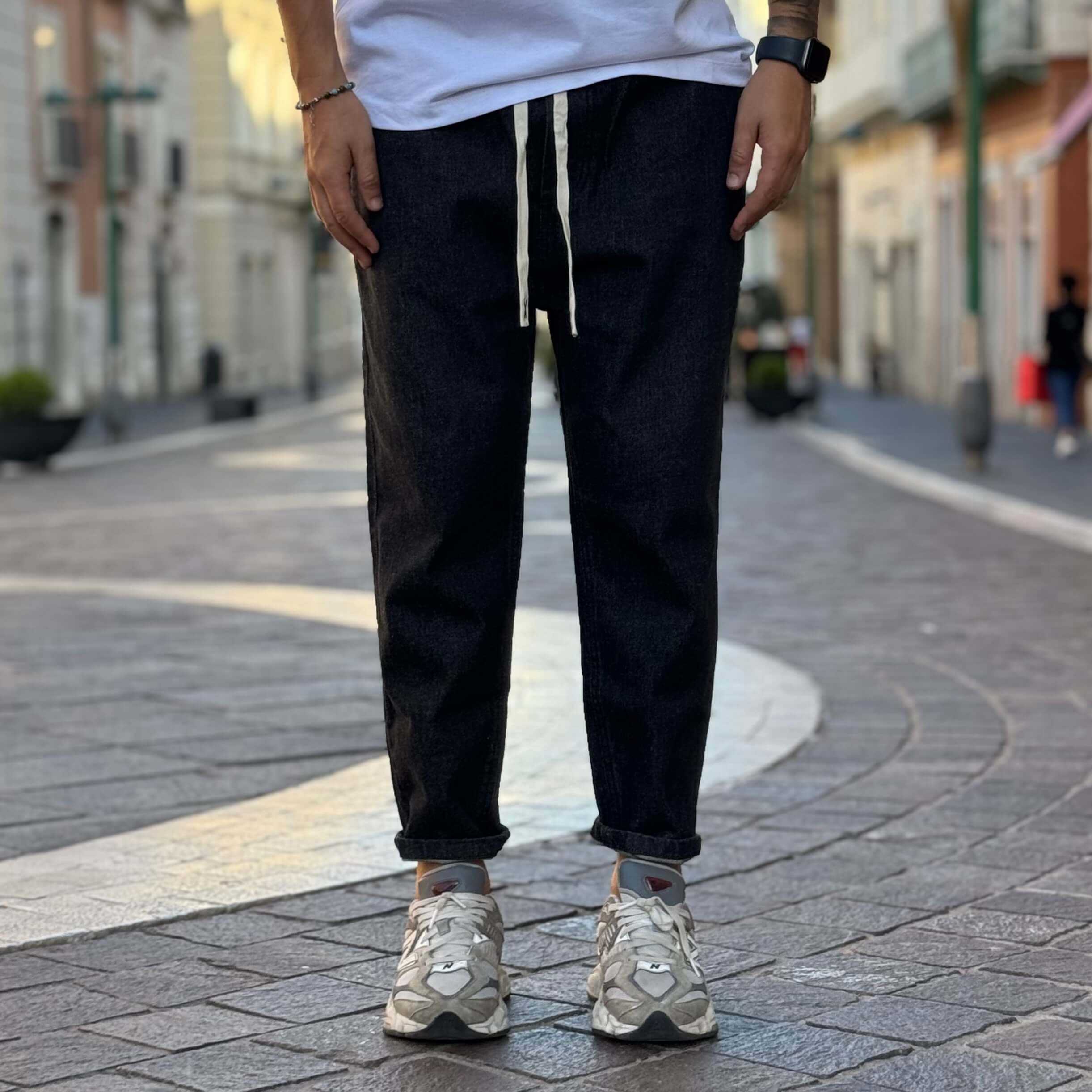 Jeans con Elastico Deira