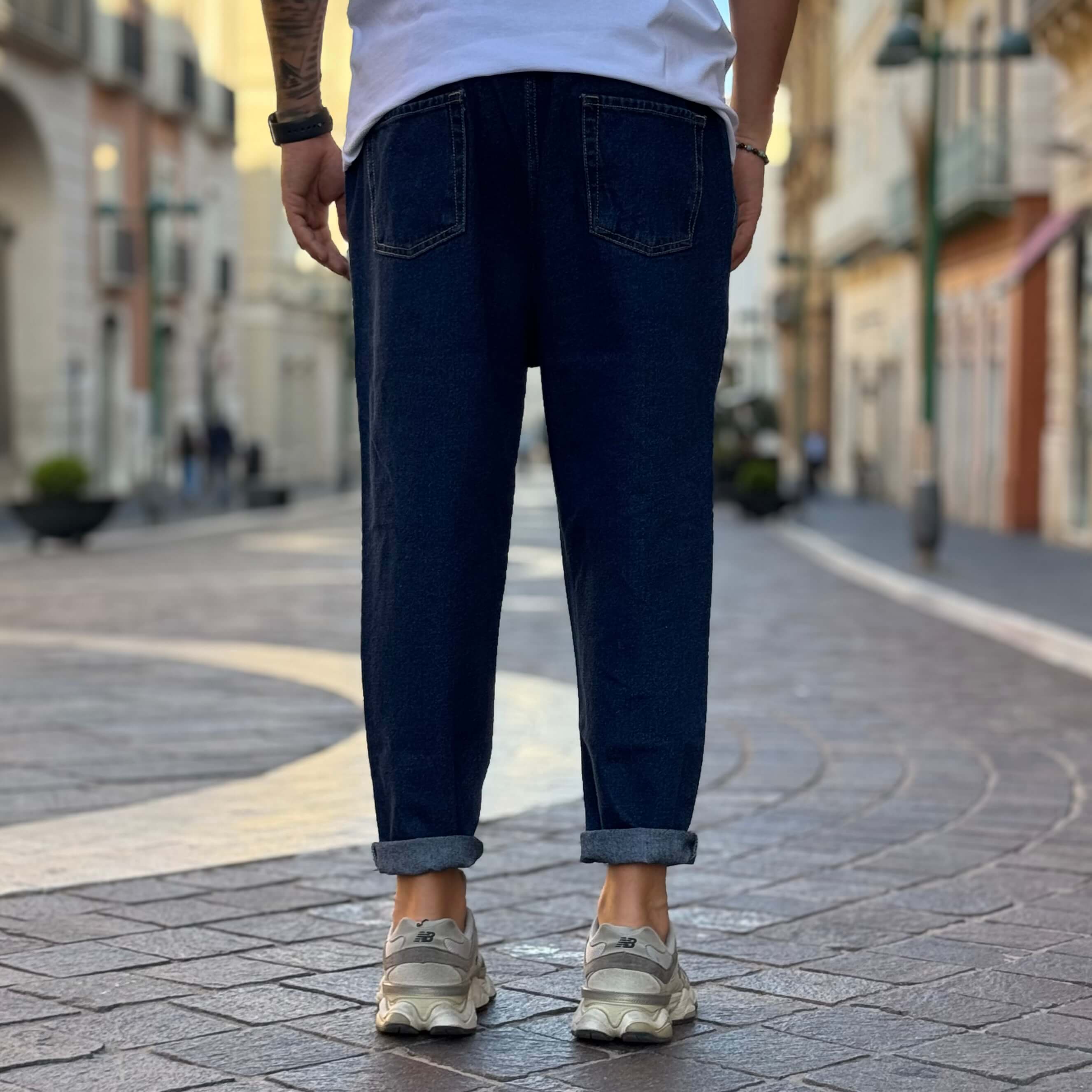 Jeans con Elastico Deira