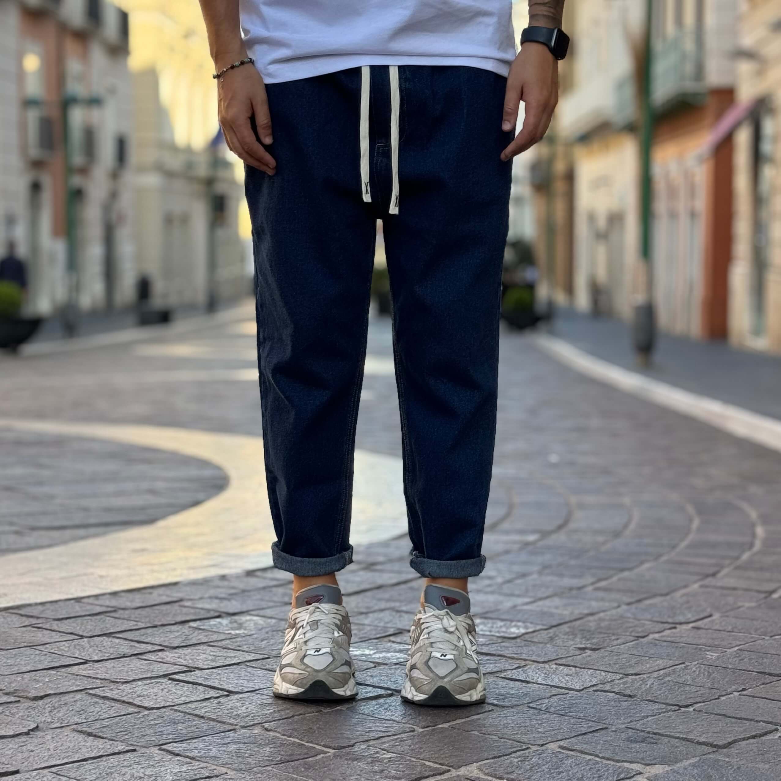 Jeans con Elastico Deira