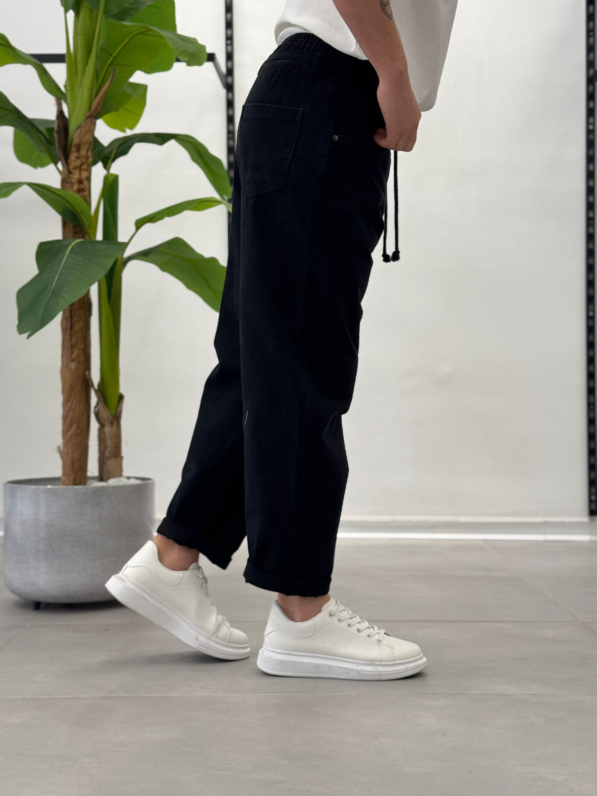 Wawe Light Elastic Waist Jeans