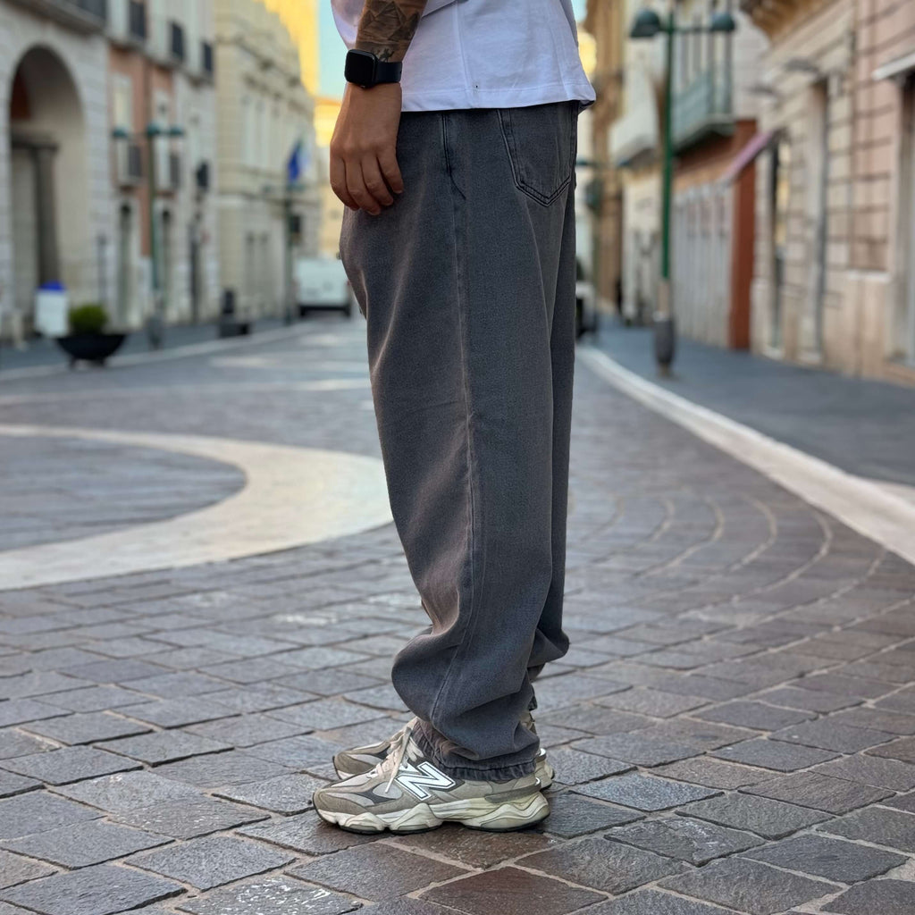 Jeans grigio Atlanta Baggy Fit