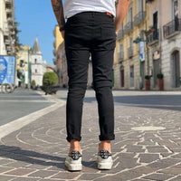 Thumbnail for Jeans nero slim 2.0 - FLAG STORE