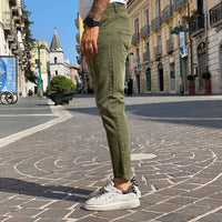 Thumbnail for Jeans verde regular fit - FLAG STORE