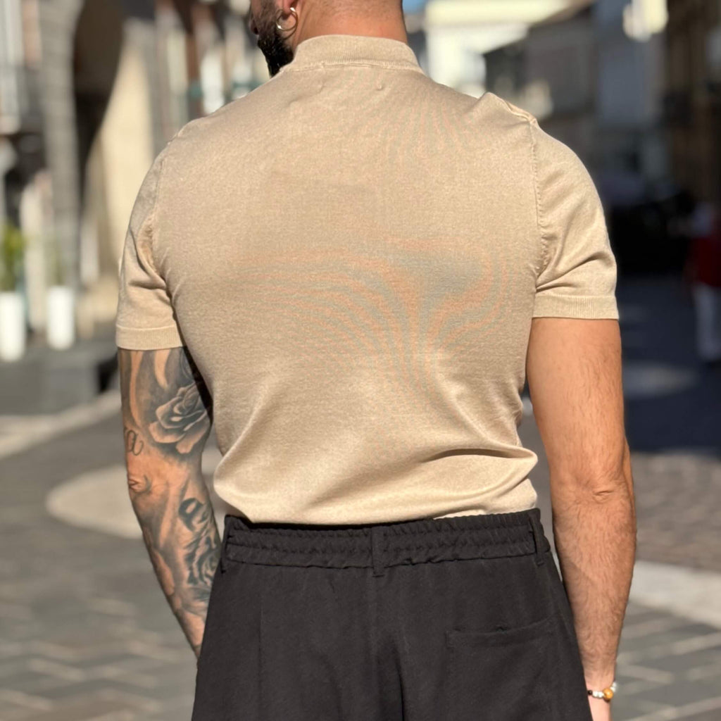 Maglia Mezzo Collo Stretch