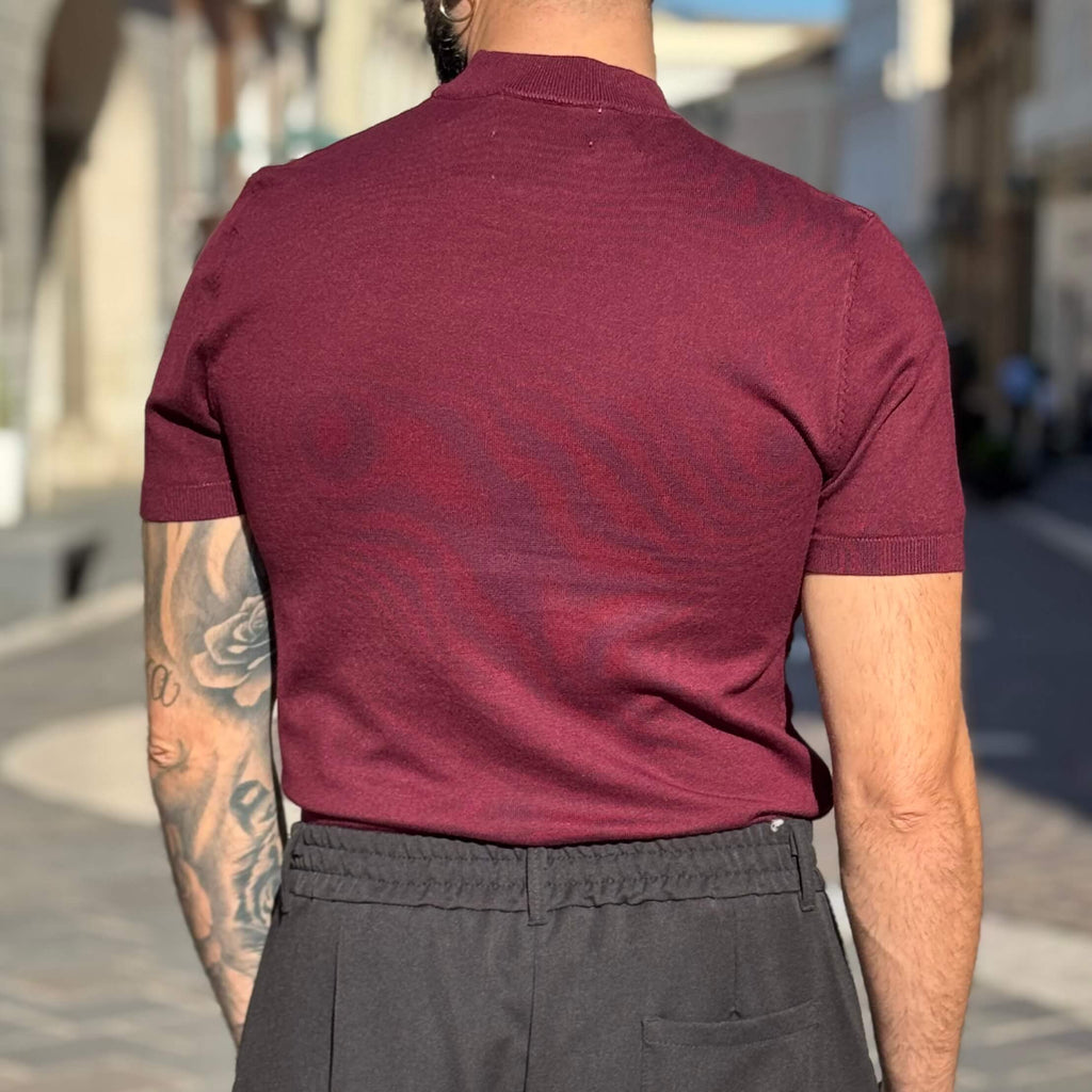 Maglia Mezzo Collo Stretch