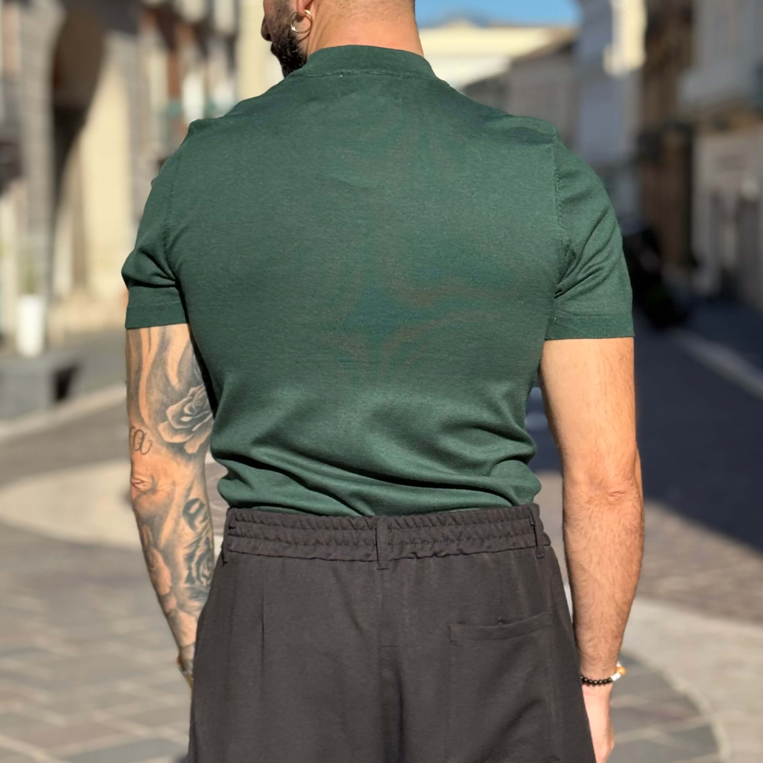 Maglia Mezzo Collo Stretch