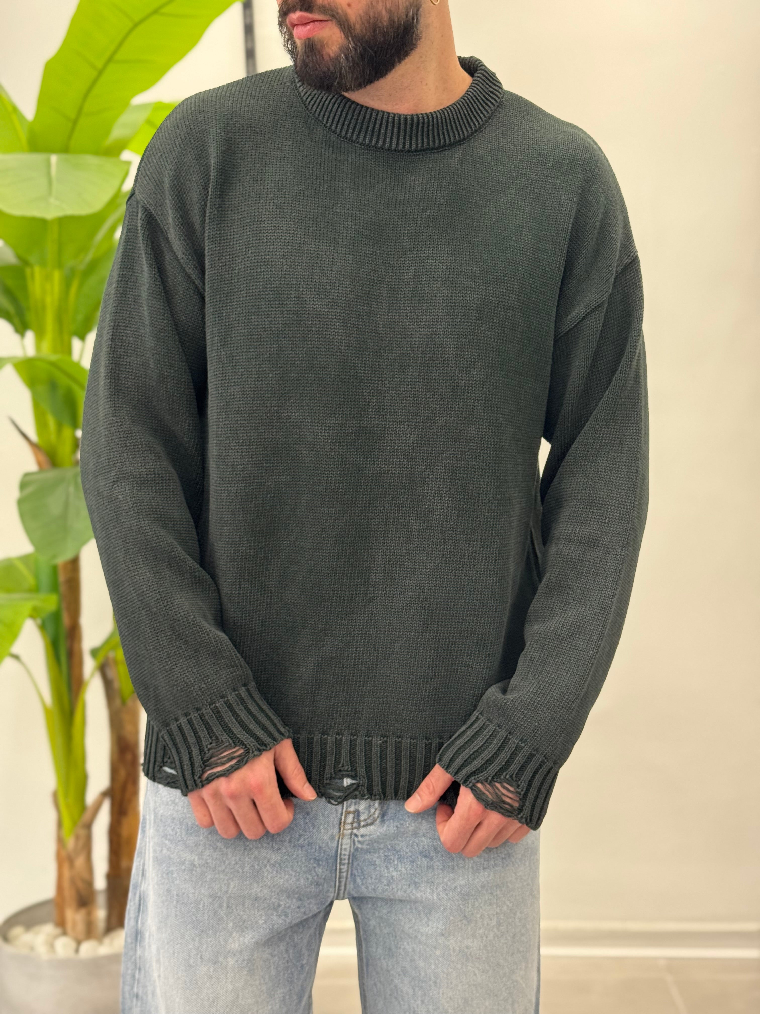 Maglioncino Strappi Vision