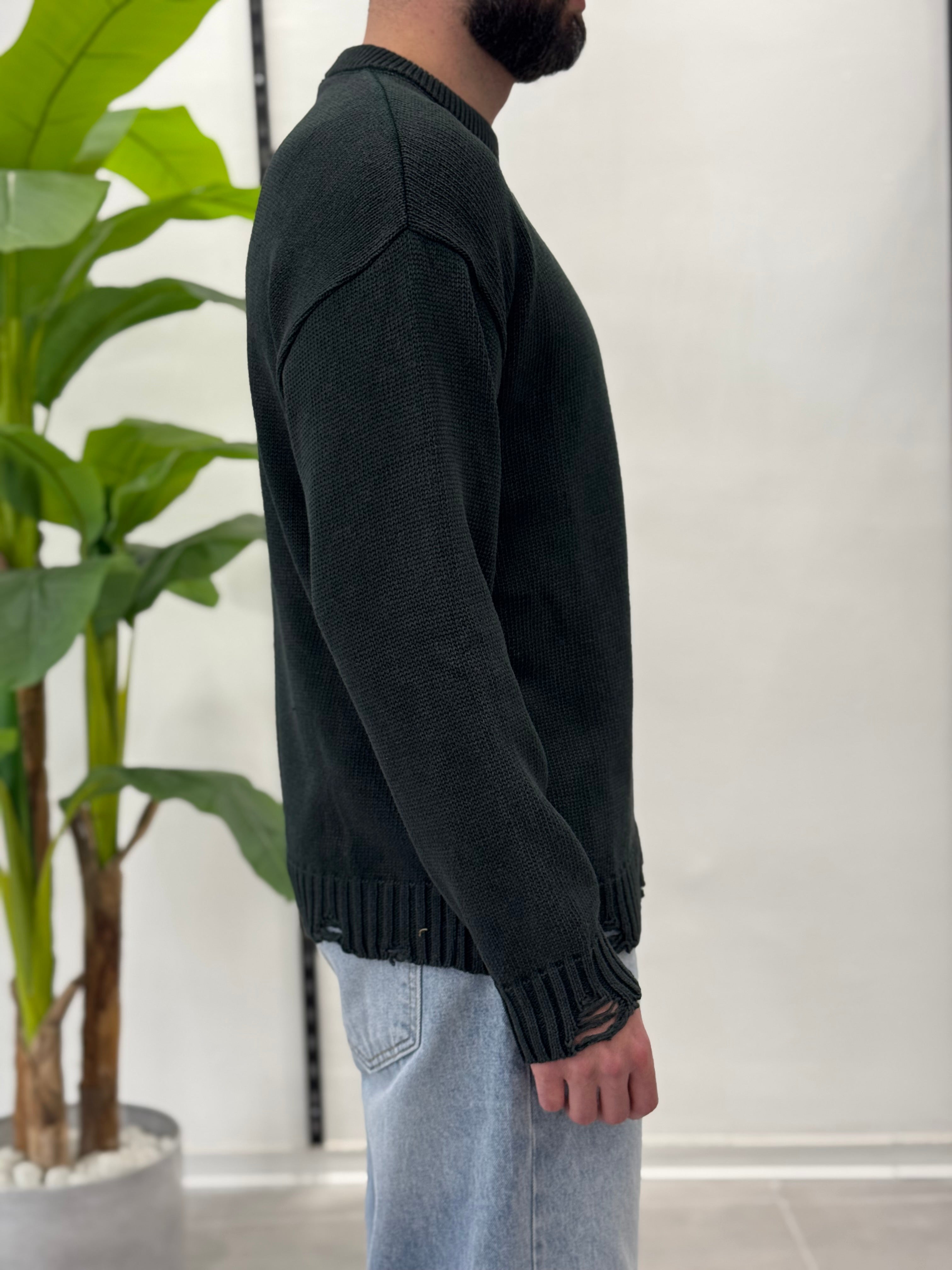 Maglioncino Strappi Vision