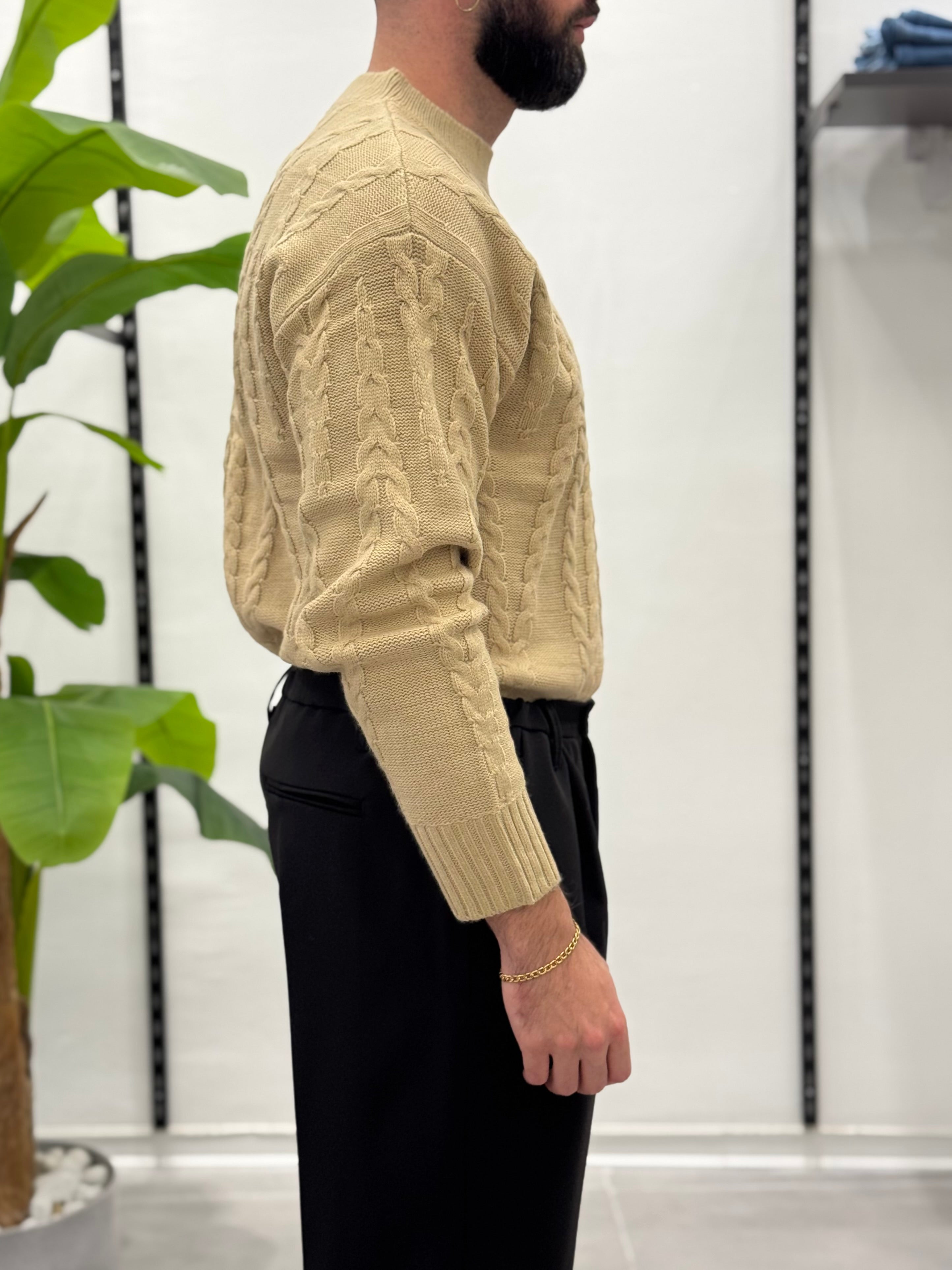 Maglioncino Treccia Prestige