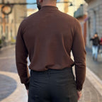 Mock neck sweater