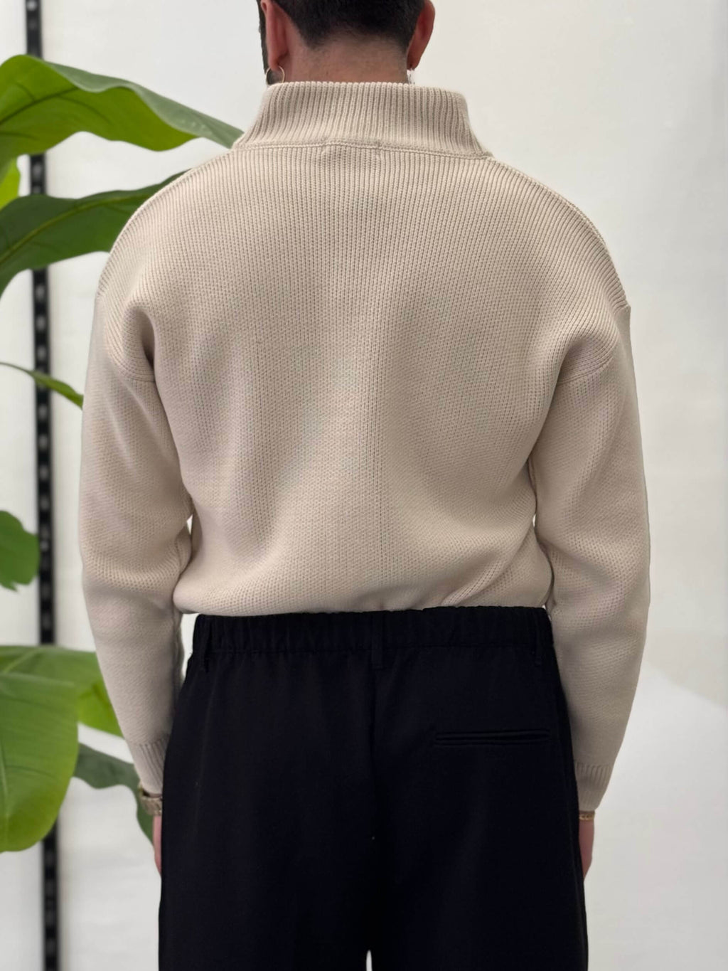 Maglione Mason con zip