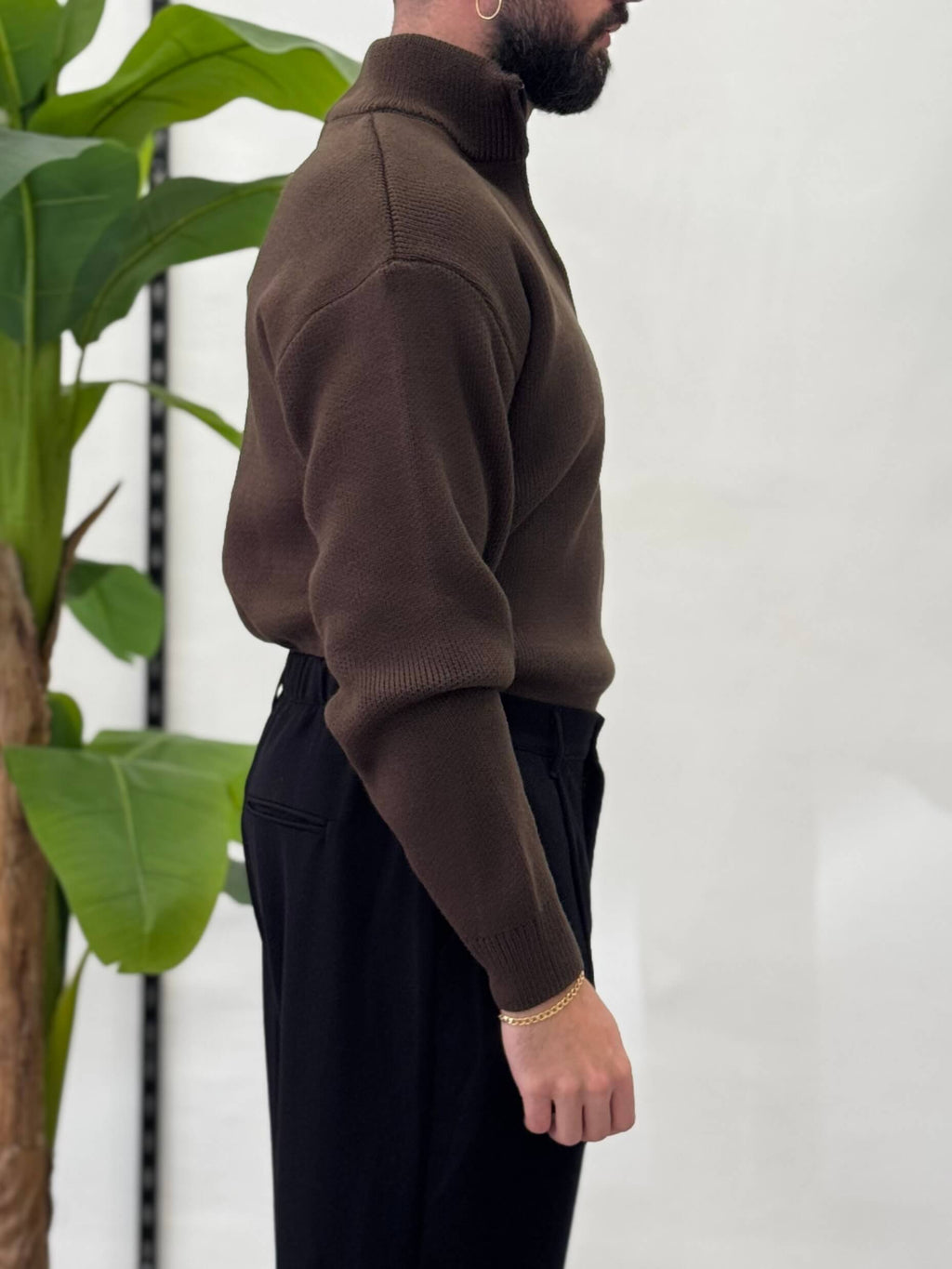 Maglione Mason con zip