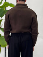 Maglione Mason con zip