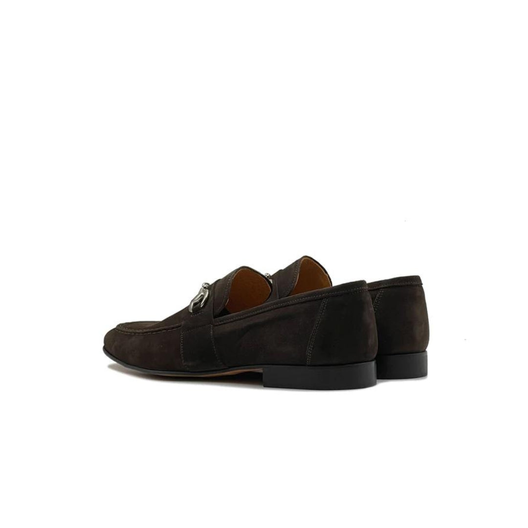 Mocassino Camoscio Marrone Lux - FLAG STORE