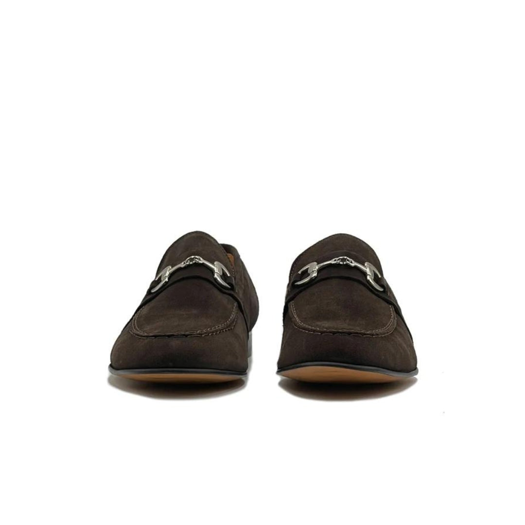 Mocassino Camoscio Marrone Lux - FLAG STORE